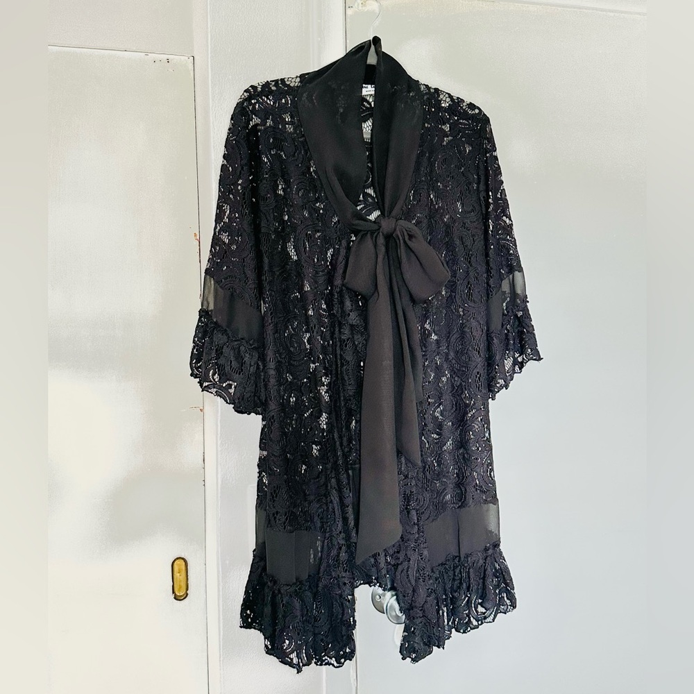 *On Hold* Boutique Lace Jacket with Oversized Bow